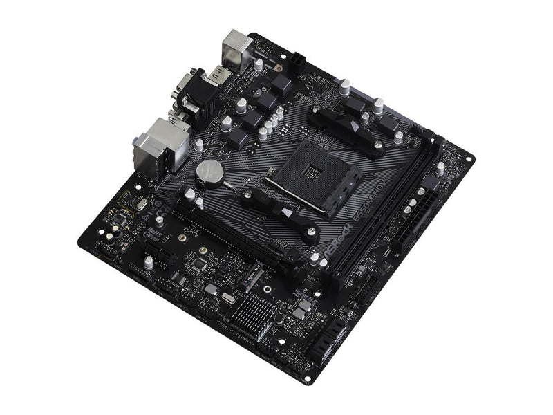 ASRock B550M-HDV AM4 AMD B550 SATA 6Gb/s Micro ATX AMD Motherboard