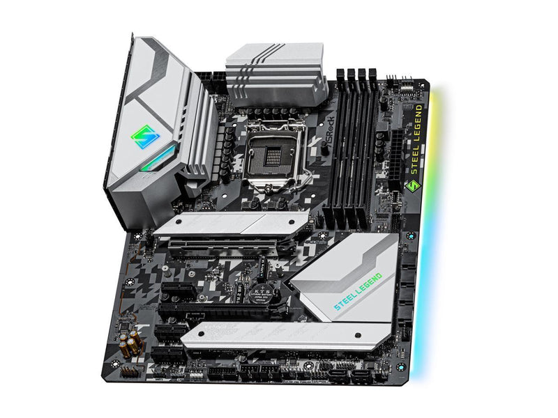 ASRock Z590 Steel Legend Compatible with Intel 10th and 11th Generation