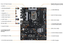 Asrock H570 Phantom Gaming 4 Intel H570 LGA 1200 ATX