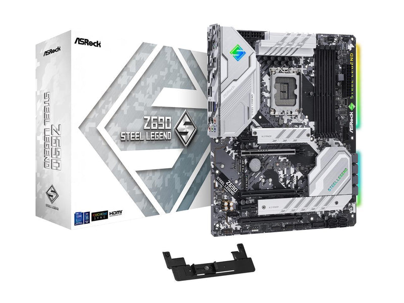 ASRock Steel Legend Intel Z690 LGA 1700 ATX DDR4-SDRAM Motherboard