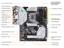 ASRock Steel Legend Intel Z690 LGA 1700 ATX DDR4-SDRAM Motherboard