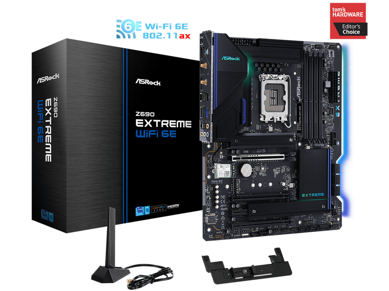 ASROCK Z690 Extreme WiFi 6E Socket LGA1700/ Intel Z690/ DDR4/ SATA3&USB3.2/