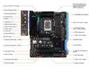 ASROCK Z690 Extreme WiFi 6E Socket LGA1700/ Intel Z690/ DDR4/ SATA3&USB3.2/