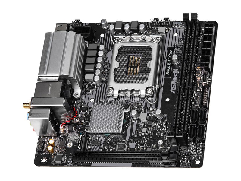 ASRock B660M-ITX/ac Compatible with Intel B660 Series CPU (LGA1700) B660