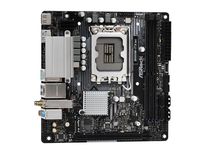 ASRock B660M-ITX/ac Compatible with Intel B660 Series CPU (LGA1700) B660