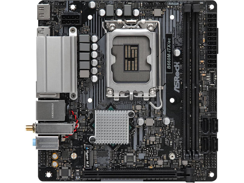 ASRock B660M-ITX/ac Compatible with Intel B660 Series CPU (LGA1700) B660