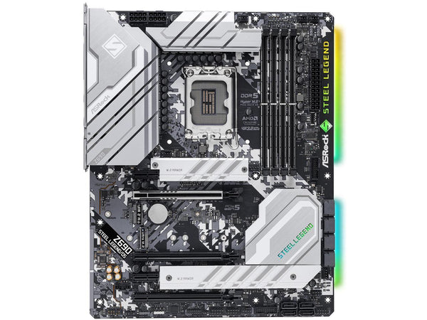 ASRock Z690 STEEL LEGEND/D5 LGA 1700 (14th,13th,12th Gen) Intel Z690 SATA 6Gb/s