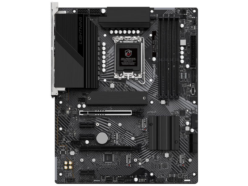 ASRock Z790 PG LIGHTNING/D4 Intel LGA1700 (14th,13th,12th Gen) ATX Mainboard, 4