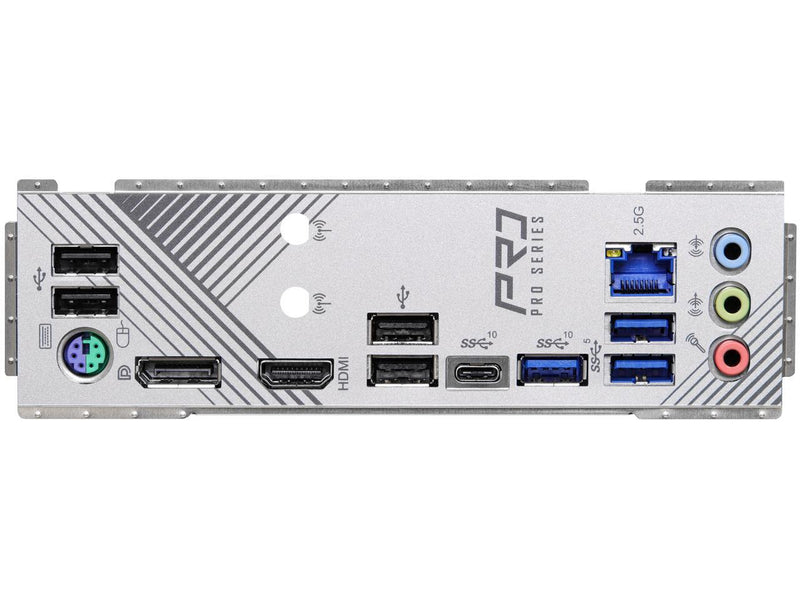 ASRock Z790 PRO RS/D4 Intel LGA1700 ATX Mainboard, 4 slots DDR4, PCIE 5.0 x16,