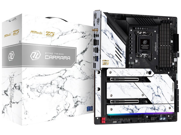 ASRock Z790 TAICHI CARRARA LGA1700 (14th,13th,12th Gen) EATX Mainboard, 4 slots