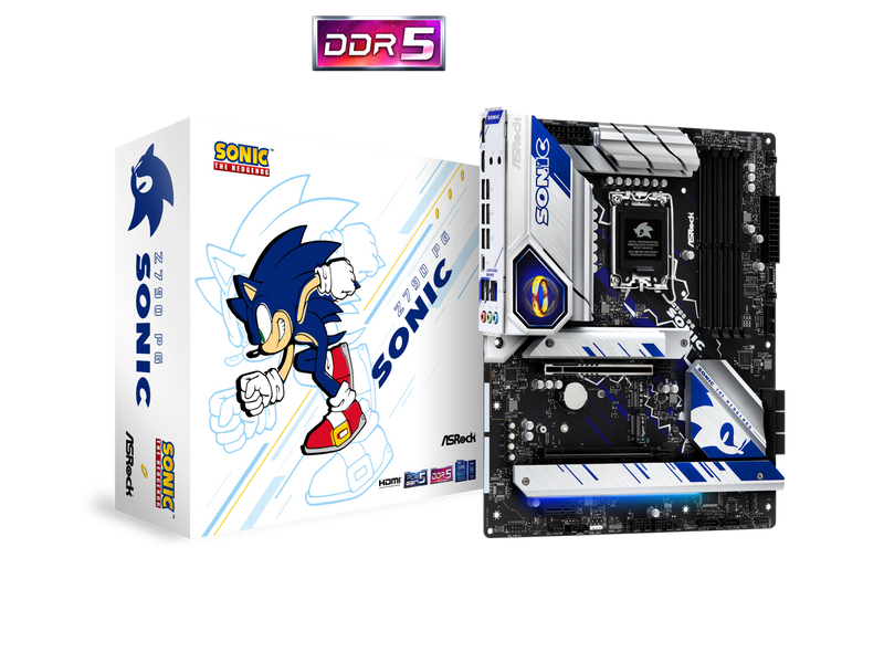 ASRock Z790 PG SONIC Intel LGA1700 (14th,13th,12th Gen) ATX Motherboard, 4 slots