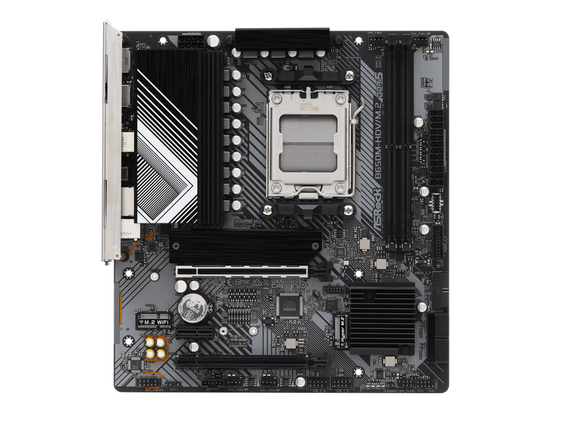 ASRock B650M-HDV/M.2 Socket AM5 Ryzen 7000 Micro ATX Motherboard