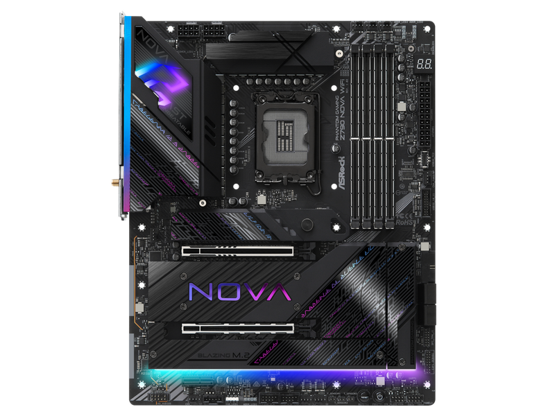 ASRock Z790 Nova WiFi LGA 1700(14th,13th,12th Gen) Intel Z790 SATA 6Gb/s ATX