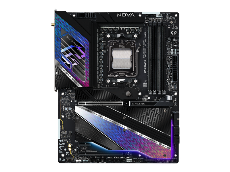 ASRock X870E NOVA WIFI AM5 AMD X870E SATA 6Gb/s ATX Motherboard