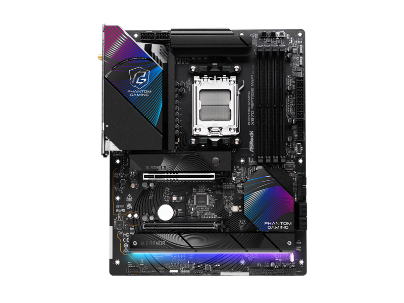 ASRock X870 RIPTIDE WIFI AM5 AMD X870 SATA 6Gb/s ATX Motherboard