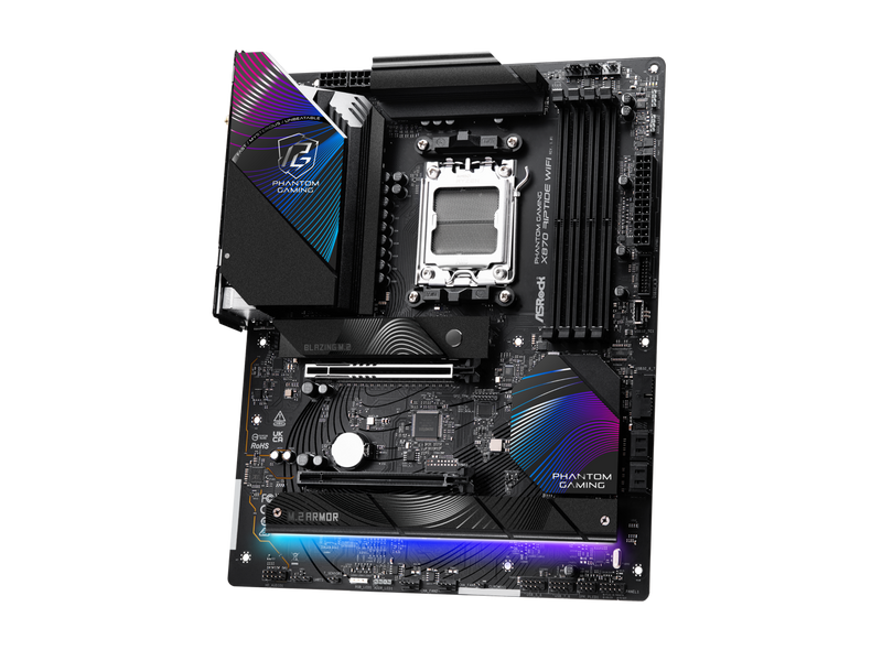 ASRock X870 RIPTIDE WIFI AM5 AMD X870 SATA 6Gb/s ATX Motherboard