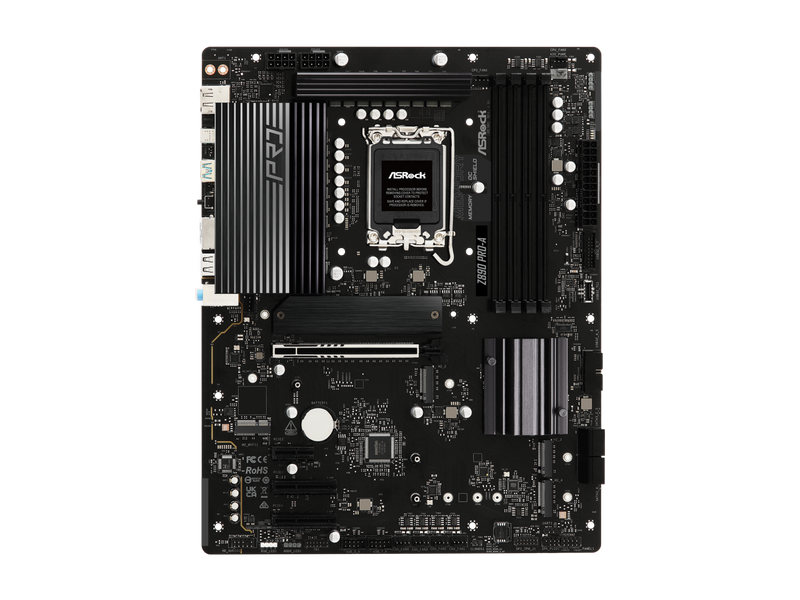 ASRock Z890 Pro-A WiFi LGA 1851 Intel Z890 SATA 6Gb/s ATX Motherboard