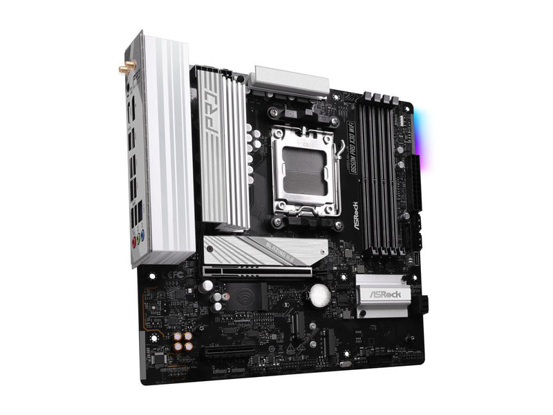 ASRock B650M Pro x3D RS WiFi AM5 AMD B650 SATA 6Gb/s Micro ATX Motherboard