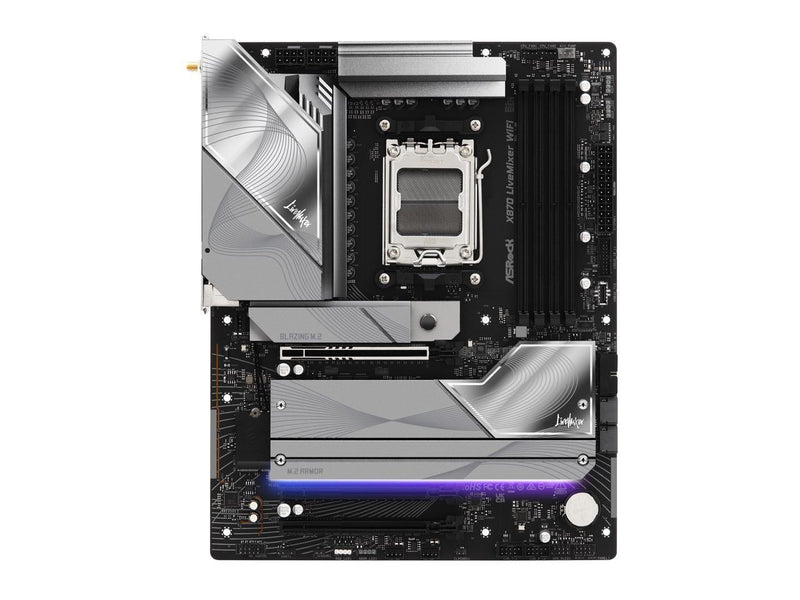 ASRock X870 LiveMixer WiFi AM5 AMD X870 ATX Motherboard