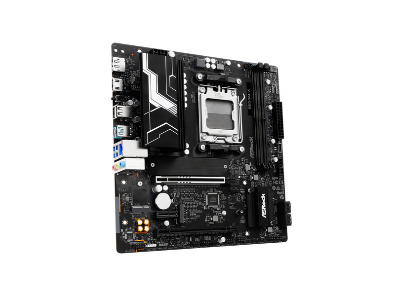 ASRock B850M-X R2.0 AM5 Micro-ATX Motherboard: AMD Ryzen 9000/8000/7000 Ready |