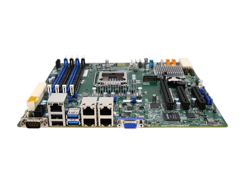 SUPERMICRO MBD-X11SSH-LN4F-O Micro ATX Server Motherboard LGA 1151 Intel C236
