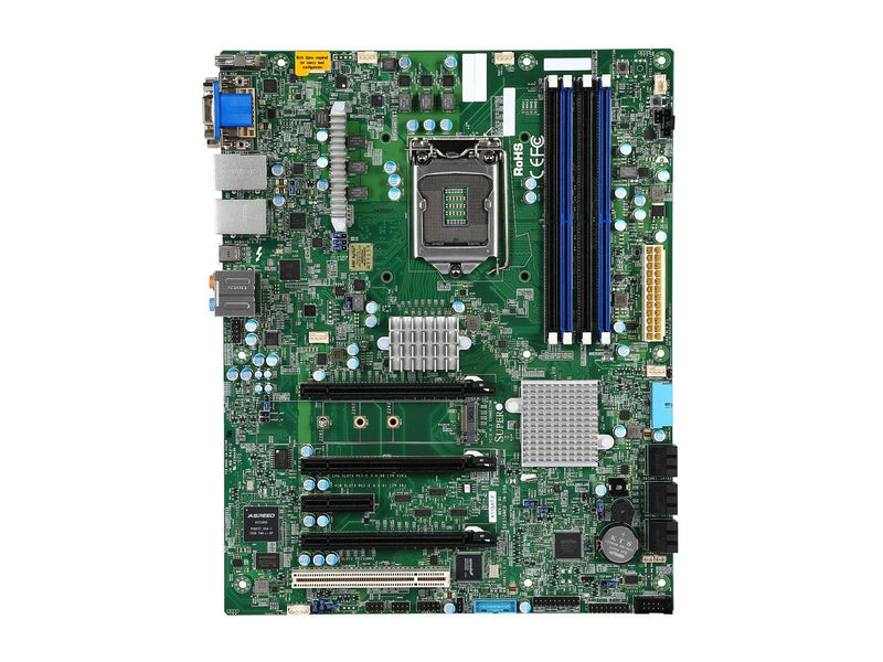 Supermicro X11SAT-F Workstation Motherboard - Intel C236 Chipset - Socket H4