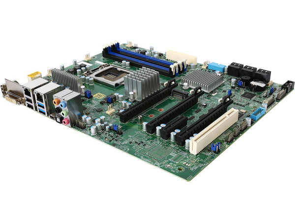 Supermicro LGA1151, Intel C236, DDR4, SATA3 & USB3.1, A & 2GbE, ATX Motherboard