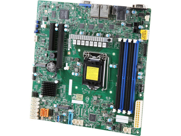 SUPERMICRO MBD-X11SCH-LN4F-O Micro ATX Server Motherboard LGA 1151 Intel C246