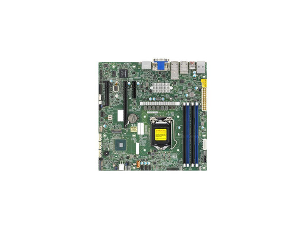 SUPERMICRO MBD-X12SCZ-TLN4F-O Micro ATX Server Motherboard LGA 1200 Intel W480E