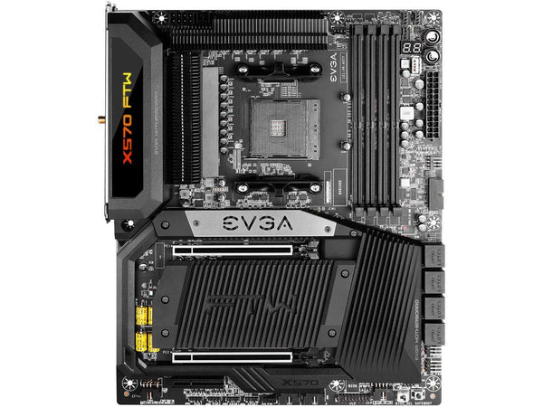EVGA X570 FTW WiFi, 121-VR-A577-KR, AM4, AMD X570, PCIe Gen4, SATA 6Gb/s