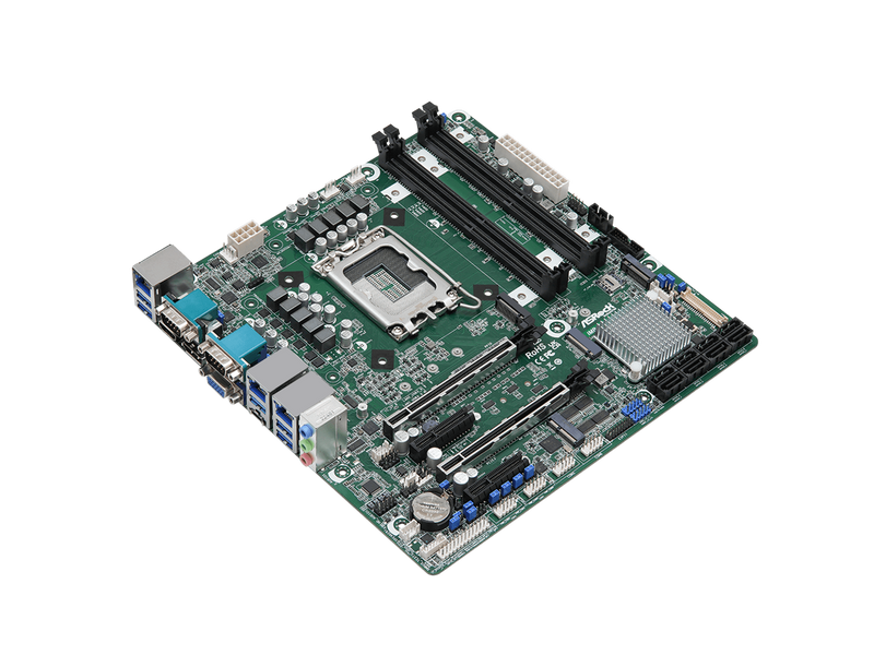 ASRock Industrial IMB-X1314 Intel® W680 Intel® VMD RAID 0/1/5/10  triple LAN TPM