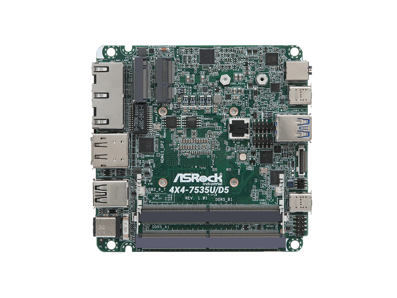 MB CPU SET ASROCK INDUSTRIAL 4X4-7535U/D5 R