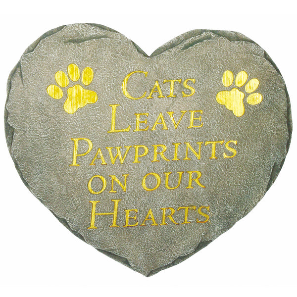CATS LEAVE PAWPRINTS STEPPING STONE
