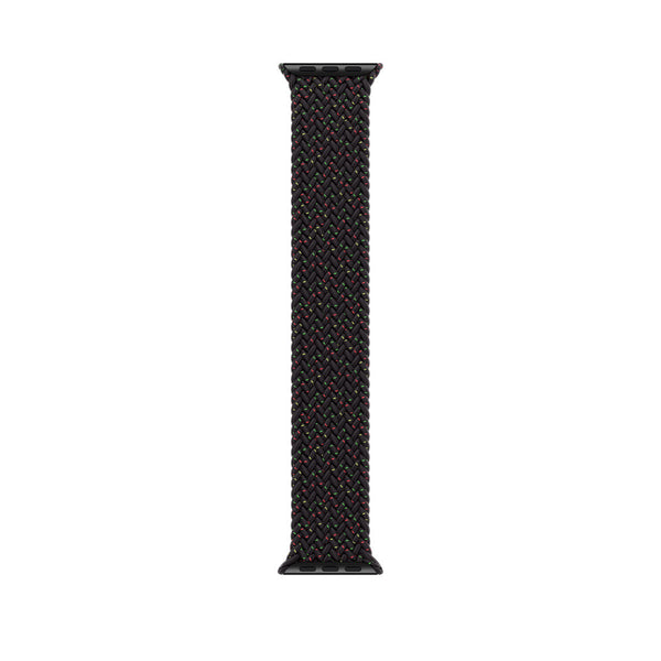 APPLE WATCH BRAIDED SOLO LOOP 41MM - SIZE 6 - BLACK UNITY - Like New