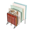 DESIGNA 4 Pack Metal Incline Sorter Vertical File Holder - B07597Q9RY - Like New