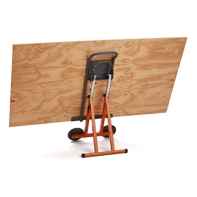 BORA NEXT GEN PANEL CARRIER 350-LB LOAD CAPACITY STEEL PLYWOOD CARRIER - ORANGE - Like New
