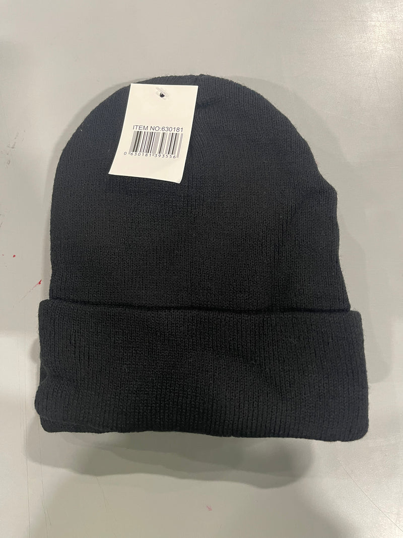 GENERIC BEANIE 6PC - RED/BLUE/BLACK - Brand New