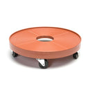 DeVaultEnterprises Devault 16 Inch Plant Dolly Multi-Pack (1, Terracotta/Hole) - Brand New