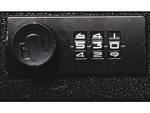 LOCKDOWN HANDGUN VAULT ALL STEEL CONSTRUCTION TSA APPROVAL CALIFORNIA DOJ -BLACK - Like New