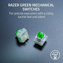 RAZER BLACKWIDOW V4 X MECHANICAL KEYBOARD GREEN SWITCHES TACTILE CLICKY EDITION - Brand New