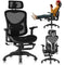 NEXHUT ERGONOMIC OFFICE CHAIR MESH DESK CHAIR WITH FOOTREST - Scratch & Dent