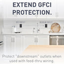 Radiant Spec Grade 15/20A Tamper Res Self Test GFCI 2097BKCCD12 - Brown - Like New