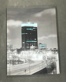 PHILADELPHIA CITY WALL ART PENNSYLVANIA SKYLINE PICTURES 60X32" - BLACK/WHITE - Like New
