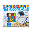 Melissa & Doug Double-Sided Magnetic Tabletop Art Easel - Dry-Erase Board - Like New