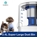 KANPETS Dog Vacuum Shedding Max 3.4L Dust Bin Hyper-Power Quiet - WHITE/BLUE Like New