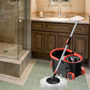 Spin Mop and Bucket with Wringer Set, 360° Rotating Head Mop Bucket System - Brand New