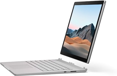 For Parts: Microsoft Surface Book 3 13.5" i5-1035G7 8 256 SSD - Platinum - DEFECTIVE SCREEN