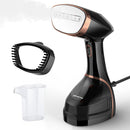 KEENSTAR STEAMER CLOTHES HANDHELD GARMENT 1500W 250ML WATER TANK - BLACK/GOLD - Like New