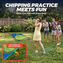 TOY Life Golf Chipping Game Set, Sticky Battle Mat with 20 Sticky Balls - Like New