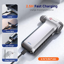 SEAUTO CORDLESS ELECTRIC AIR DUSTER 125,000 RPM RECHARGEABLE TF-001 - SILVER - Like New